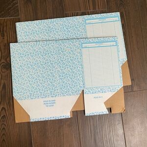 Vintage Patten Boxes Lot of 2